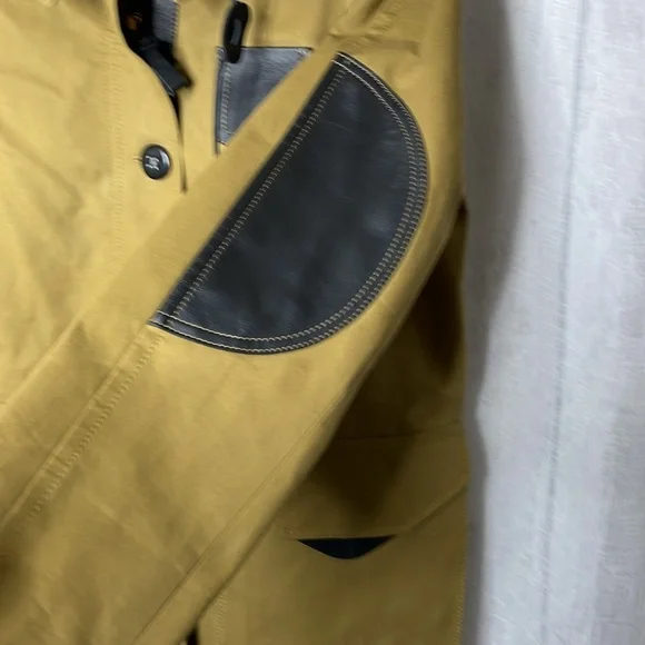 Coach classic parka with shearling and leather trim. NWT. - Picture 4 of 12